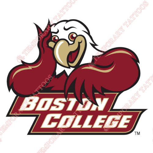 Boston College Eagles Customize Temporary Tattoos Stickers NO.4015